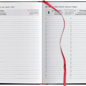 Buchkalender Tagebuch, Wochenbuch