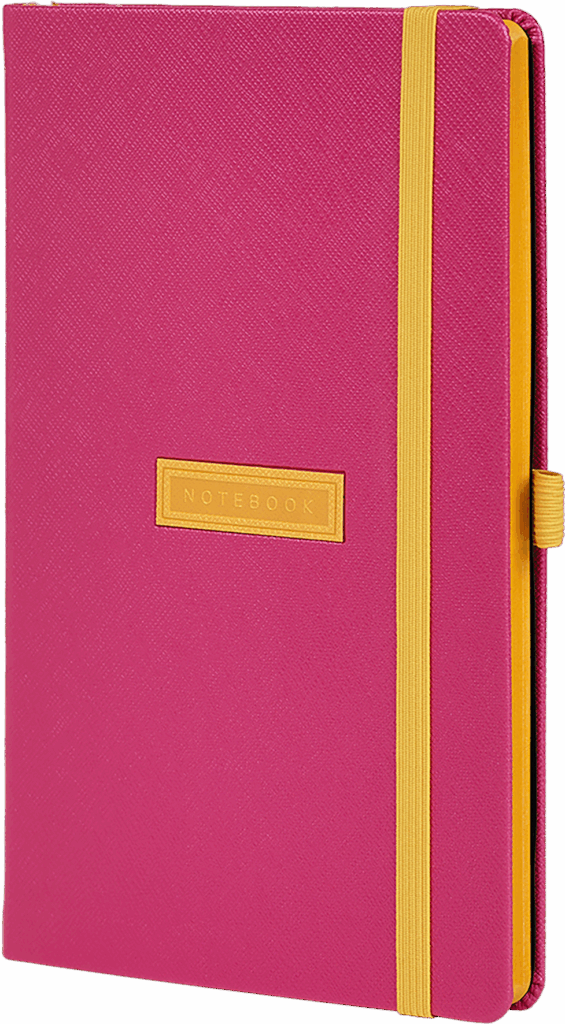Castelli Shell leuchtende Farben Einband mit Metallic-Effekt, pink, gelb