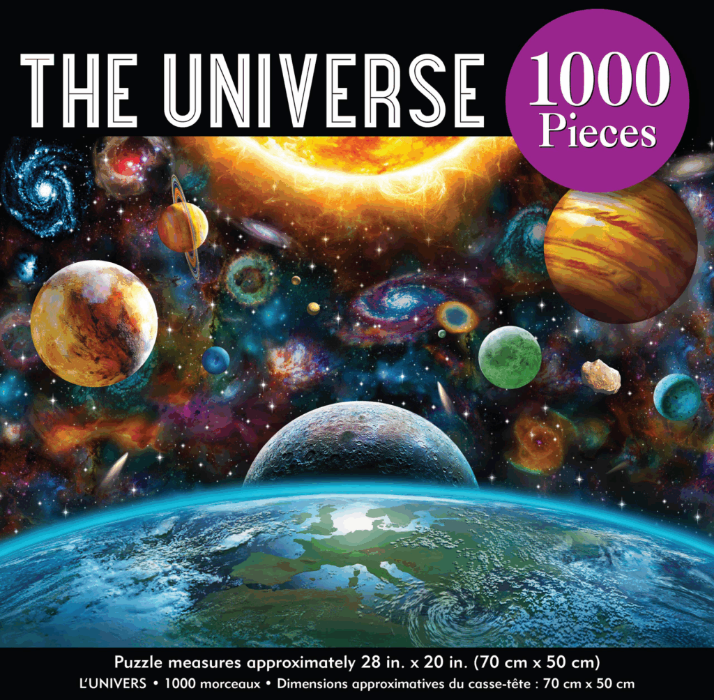 Universum 1000 Teile Puzzle Planeten Sonne Erde