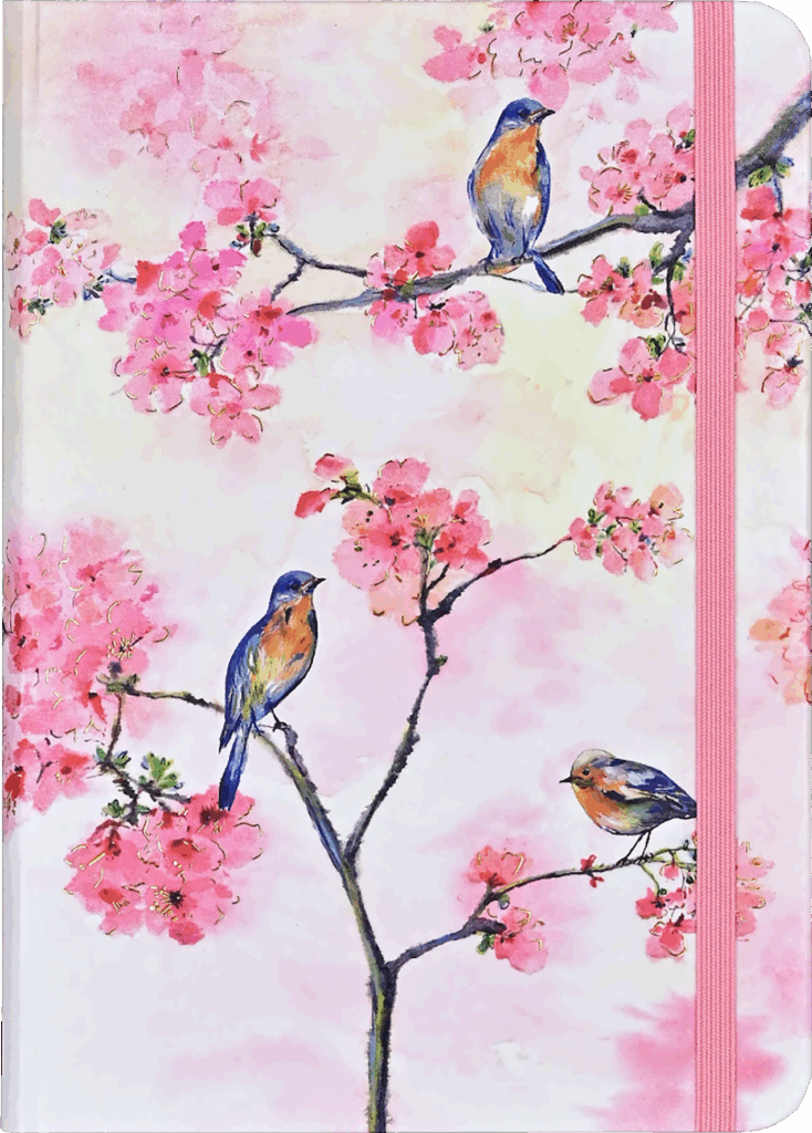 Notizbuch Cherry Blossoms Small, liniert