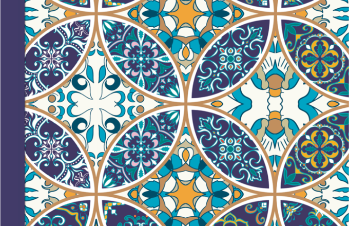 Lady Journal Oriental Pattern