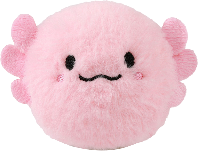 Plüsch Gummiball AXOLOTL